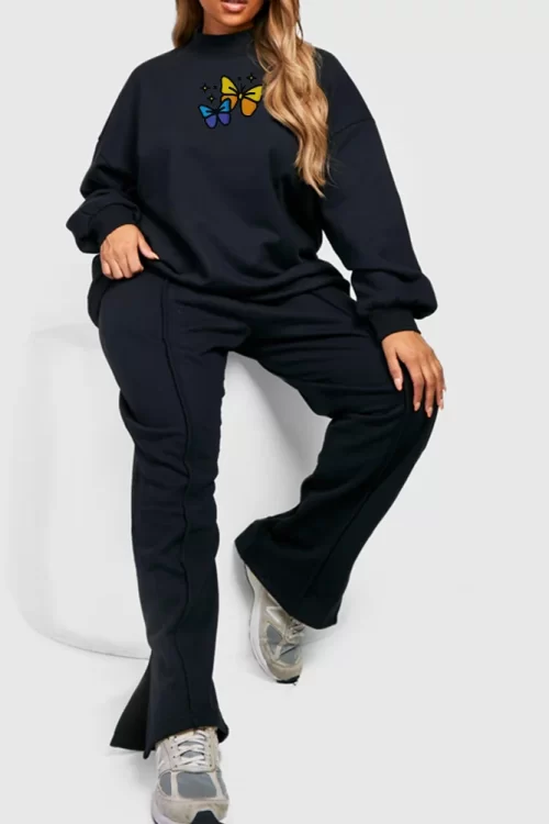 Hoodie sweatpants Jogger Sets Cargo Pants Tracksuits Unisex Sweat Suits 2 Piece Set Gym Plain Sports Cotton Plus Size Adults